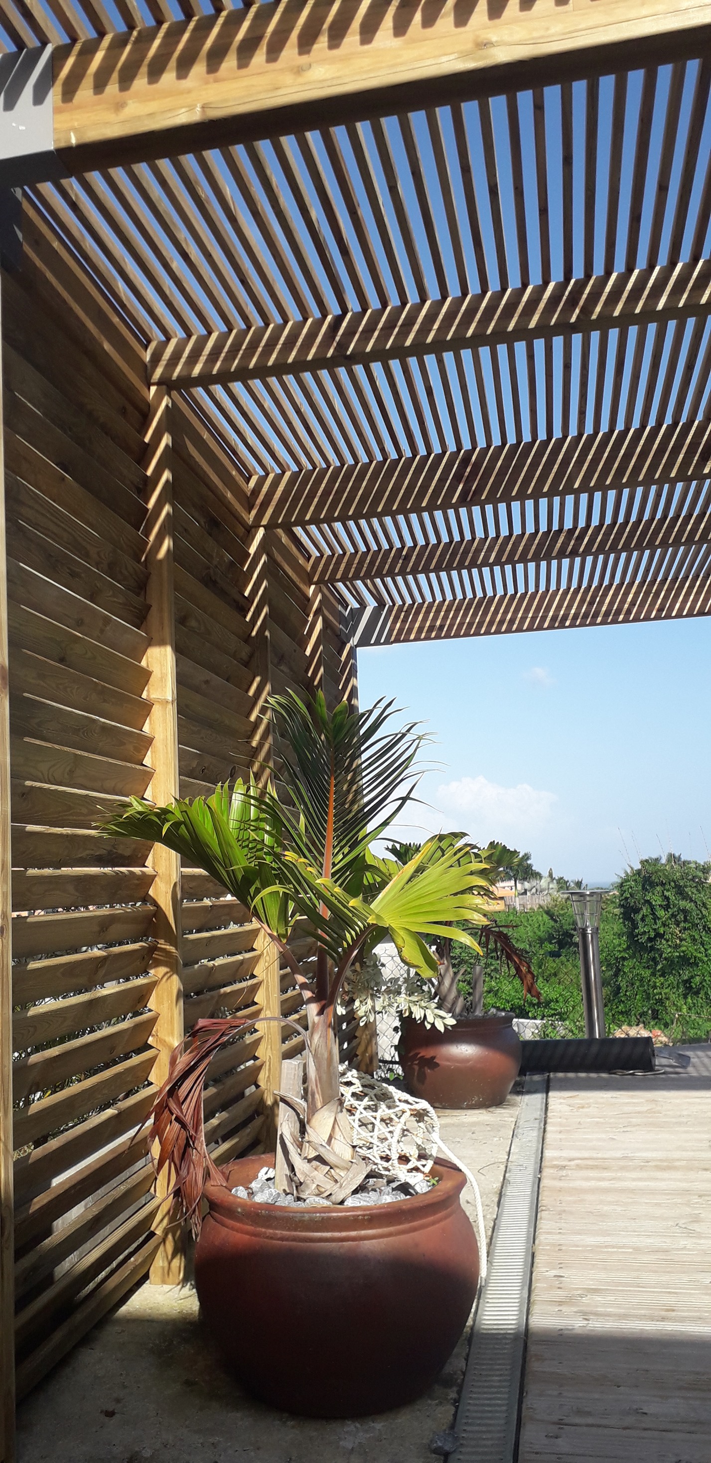 Pergola et deck bois